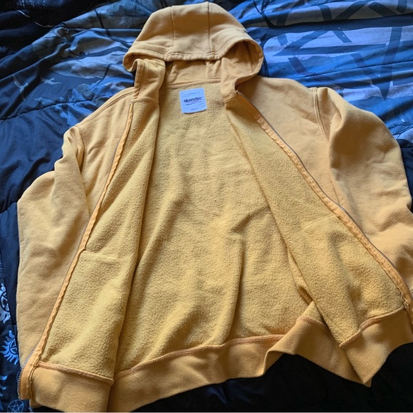 Bluenotes Yellow Boyfriend Fit Hoodie - Picture 4 of 5